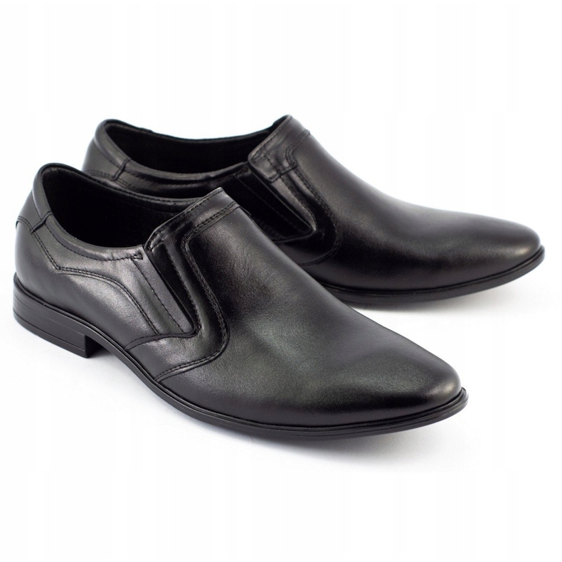 Olivier Mænds formelle slip-on sko 284 sort 2