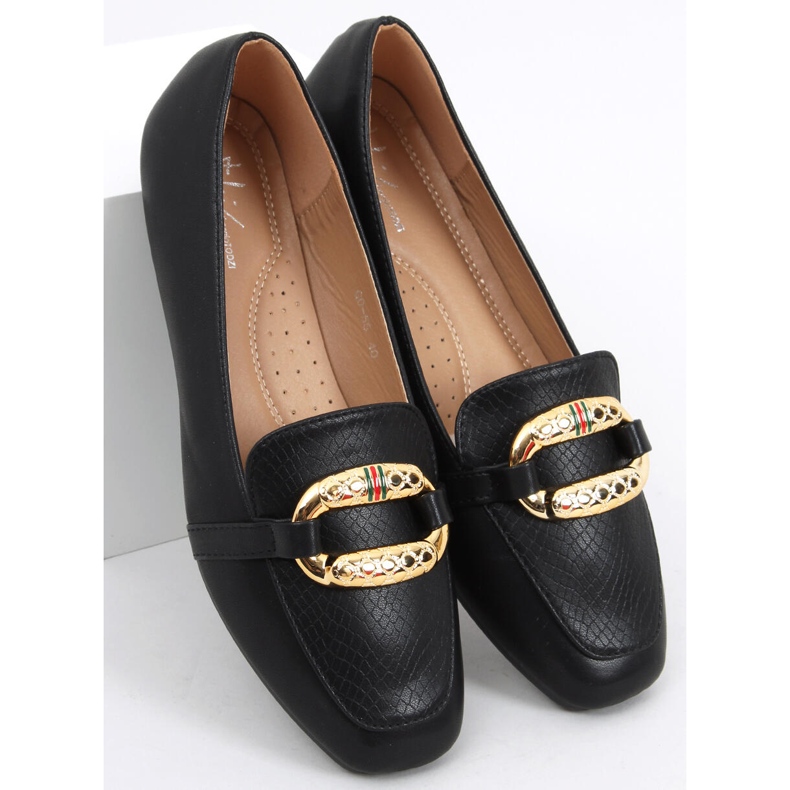 Sajmon Black loafers til kvinder sort 2
