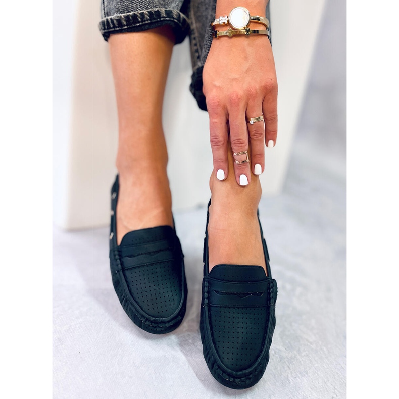 Dame loafers Minori Black sort 1
