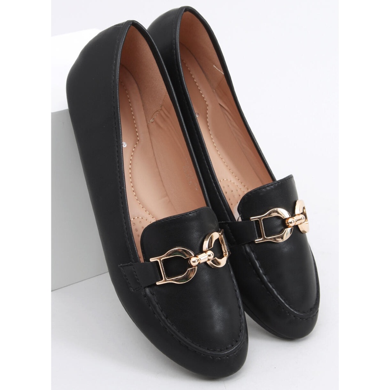 Amiya sorte loafers til kvinder 2