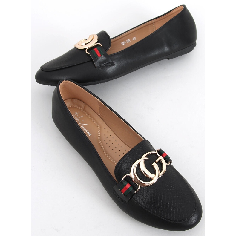 Crystal Black loafers til kvinder sort 2