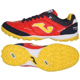 Joma Top Flex 2106 Tf TOPW2106TF fodboldsko sort appelsiner og røde 1
