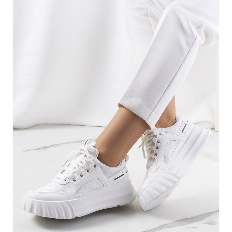 Hvide Heleno sneakers 1