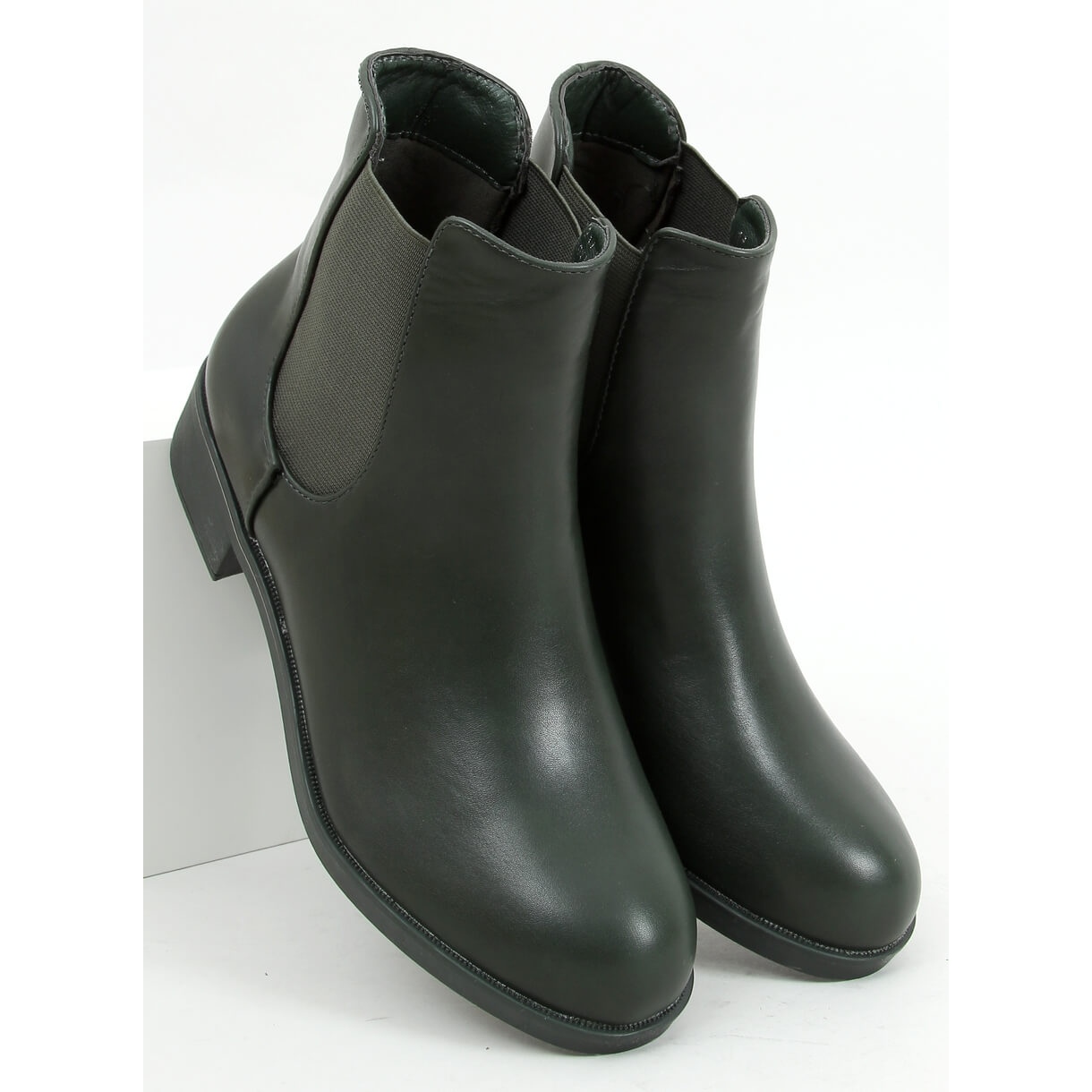 godkende følelsesmæssig ophavsret Klassiske Chelsea-støvler til kvinder Modena Atpovirens grøn - KeeShoes