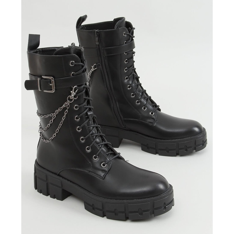 Lauma Black snørebåndsarbejdere sort 1