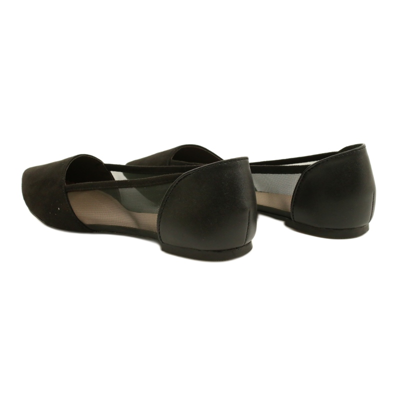Evento Ballerinaer med mesh Sort 8BL71-2015 6