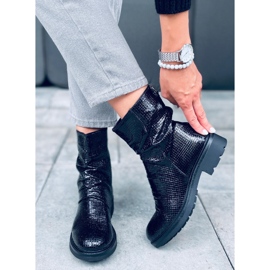 Gunn Black damestøvler sort 1