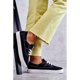 Dame Sneakers Big Star KK274019 Sort 1