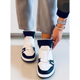 PA1 Liam sorte ankelsneakers hvid 1
