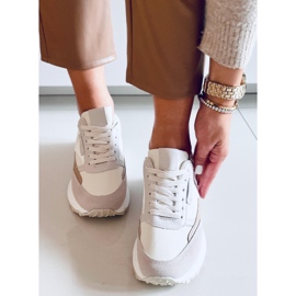 PA1 Nimue Khaki trænere beige 2