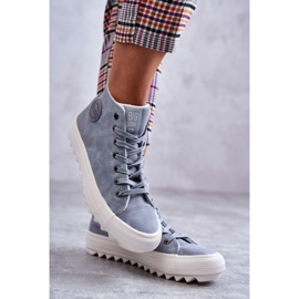 Isolerede sneakers til kvinder Big Star EE274115 Lyseblå 1