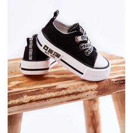 Børnetøjssneakers Big Star KK374049 Sort-Hvid 2