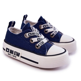 Børnemateriale Sneakers Big Star KK374050 Marineblå 7