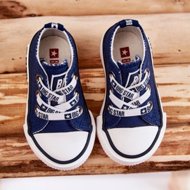Børnemateriale Sneakers Big Star KK374050 Marineblå 6