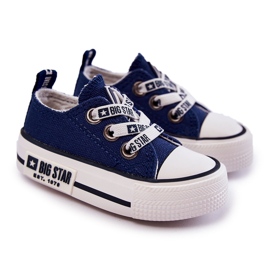 Børnemateriale Sneakers Big Star KK374050 Marineblå 4