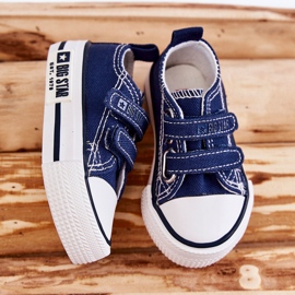 Børnetøjssneakers med velcro Big Star KK374075 Marineblå 5