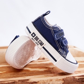 Børnetøjssneakers med velcro Big Star KK374075 Marineblå 2