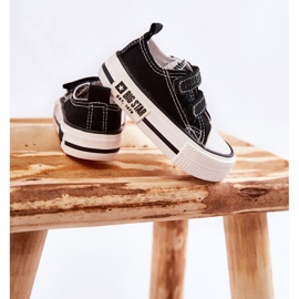 Børnetøjssneakers med velcro Big Star KK374074 Sort-Hvid 2