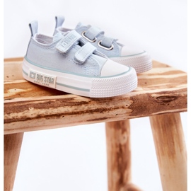 Børnetøjssneakers med velcro Big Star KK374078 Blå 2