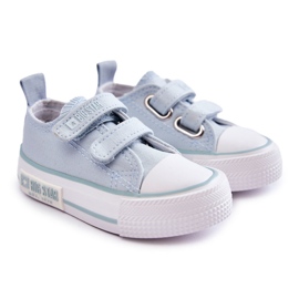 Børnetøjssneakers med velcro Big Star KK374078 Blå 1