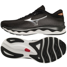 Mizuno Wave Sky 5 løbesko J1GC210268 sort 1