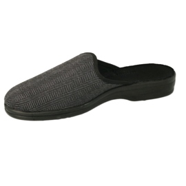 Befado herresko pu 089M416 sort grå 3