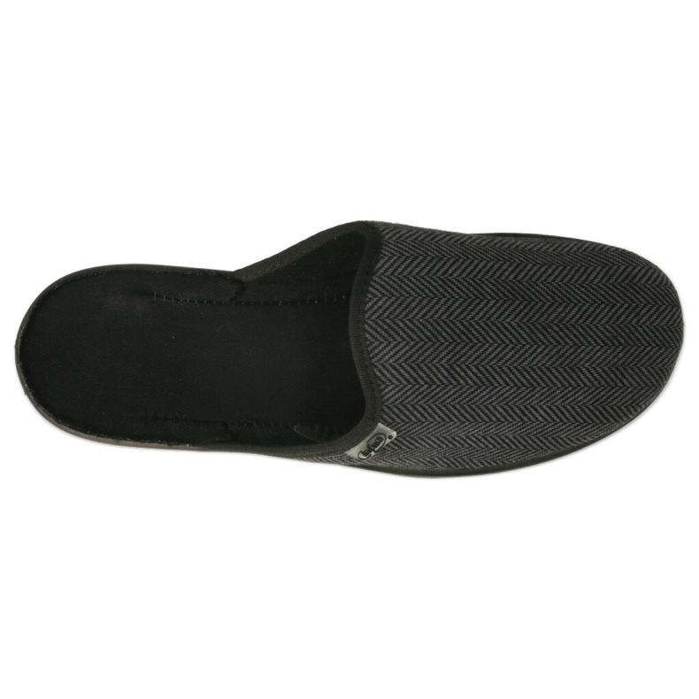 Befado herresko pu 089M416 sort grå 2