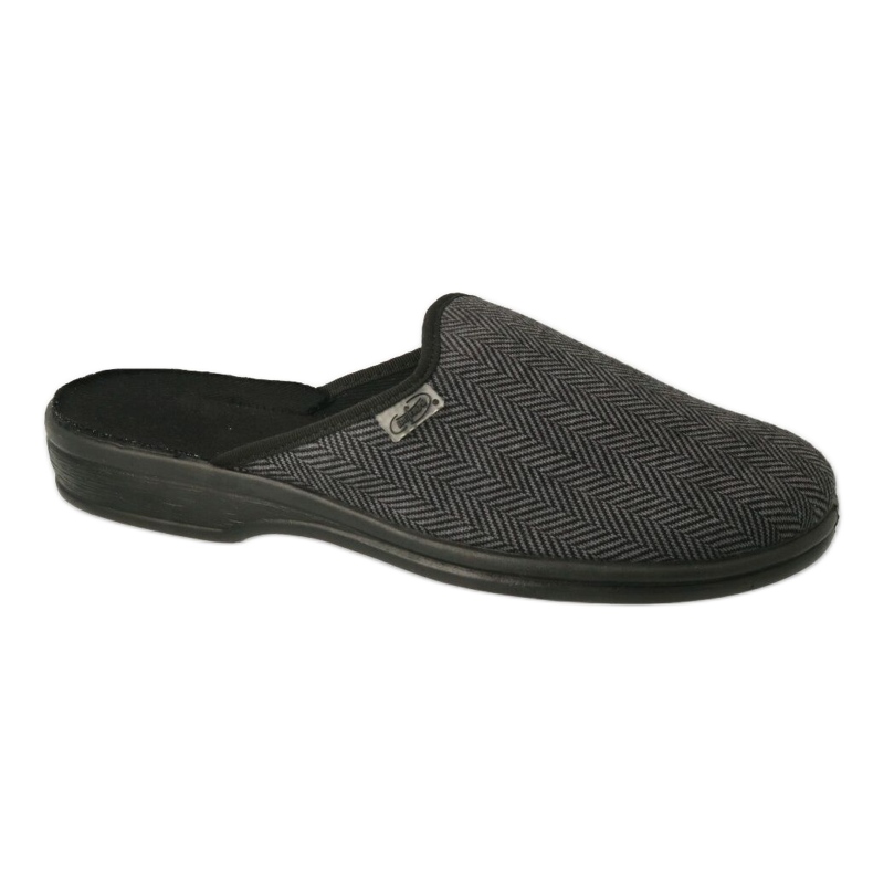 Befado herresko pu 089M416 sort grå 4