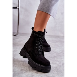 PG1 Suede Warm Boots Workers Black Darvin sort 1