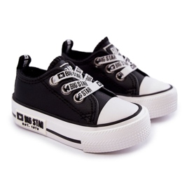 Børne lædersneakers Big Star KK374041 Sort-Hvid 1