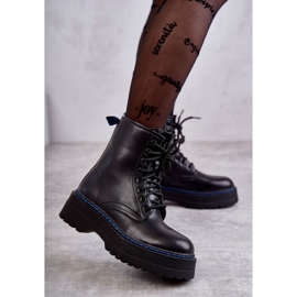 Damestøvler Glany Black Callie sort 1