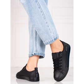 Big Star KK274011 sneakers til kvinder sort 1
