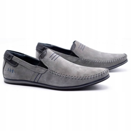 KOMODO Herre loafers 876 grå 2