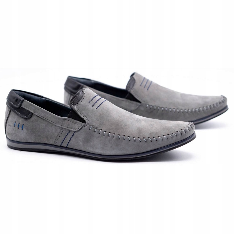 KOMODO Herre loafers 876 grå 2