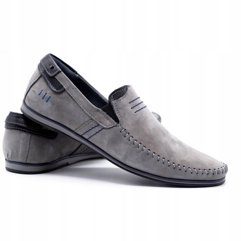 KOMODO Herre loafers 876 grå 3
