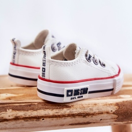 Børne læder sneakers Big Star KK374040 Hvid 4