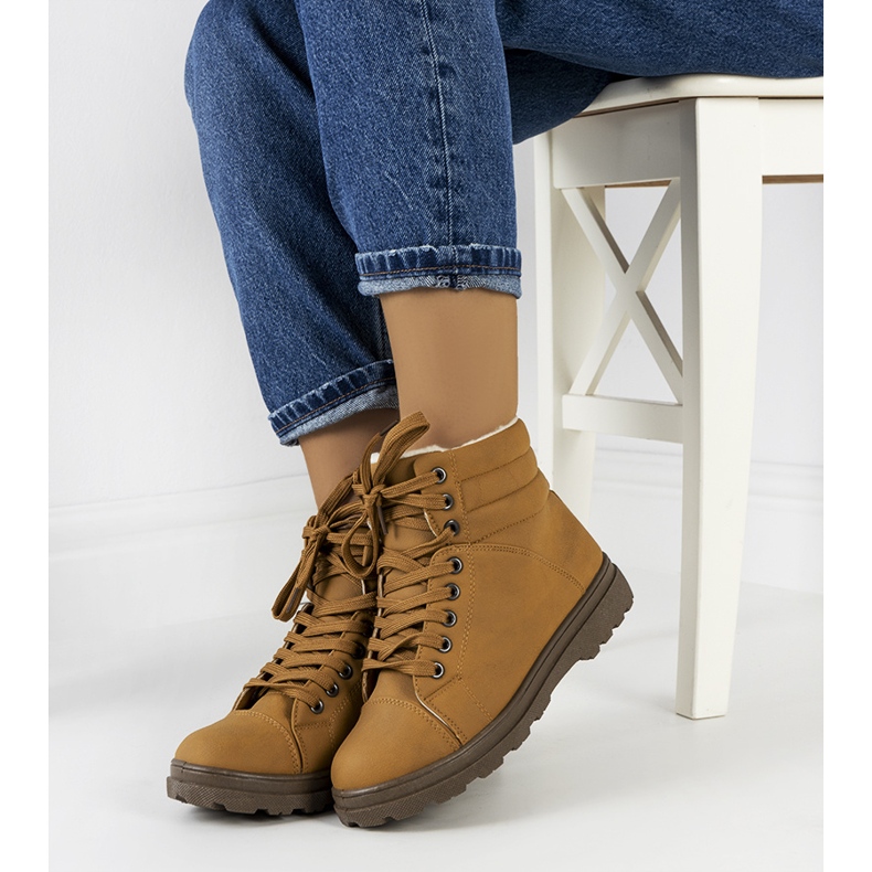 Wilkins beige isolerede støvler 1