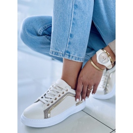 Irene Beige damesneakers 1