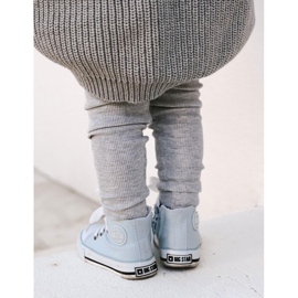 High-top børnesneakers med lynlås Big Star HH374088 Blå 2