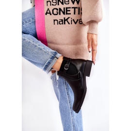 PJ1 Dame varme støvler Jodhpur Sort Janette 2