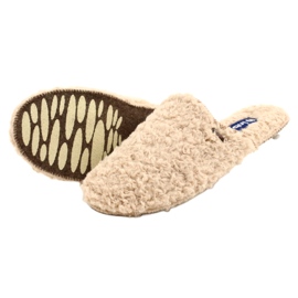 Inblu dametøfler 155D126 beige 5