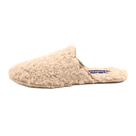 Inblu dametøfler 155D126 beige 3