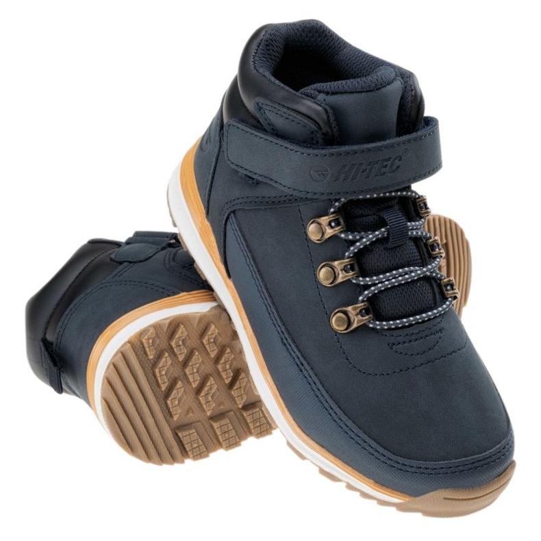 Hi-Tec Herlen Mid sko 92800377391 blå 1
