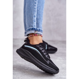 Moderigtige sportssko til kvinder Sneakers Sort Ida 1