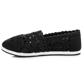 Seastar Sorte Lace Slipons 2