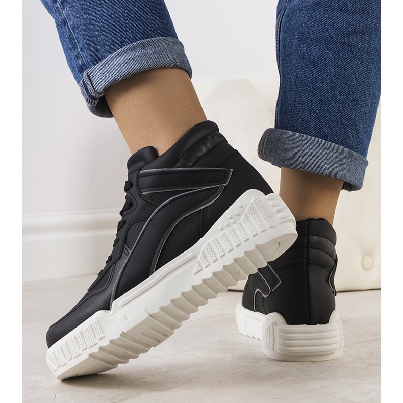 Sorte Clyme ankelsneakers 1