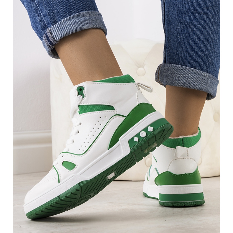 Grønne sneakers til anklen Megatheo 1