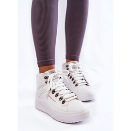 Kvinders høje sneakers Cross Jeans KK2R4028C Hvid 2