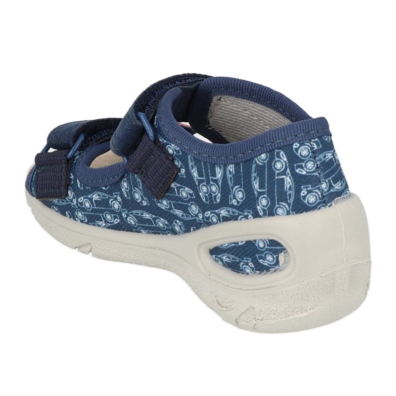 Befado børnesko pu 065X165 marineblå 3