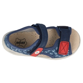 Befado børnesko pu 065X165 marineblå 4